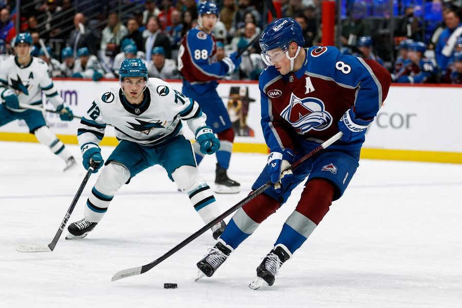 NHL: San Jose Sharks at Colorado Avalanche