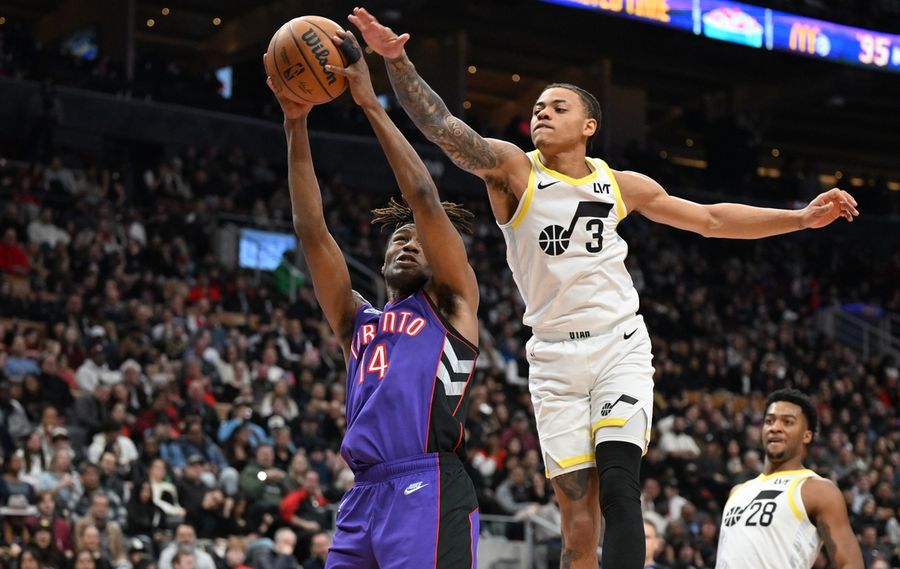 NBA: Utah Jazz at Toronto Raptors