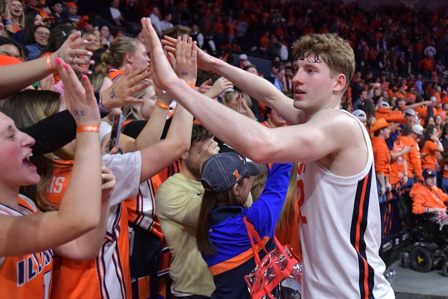 NCAA Basketball: Purdue at Illinois