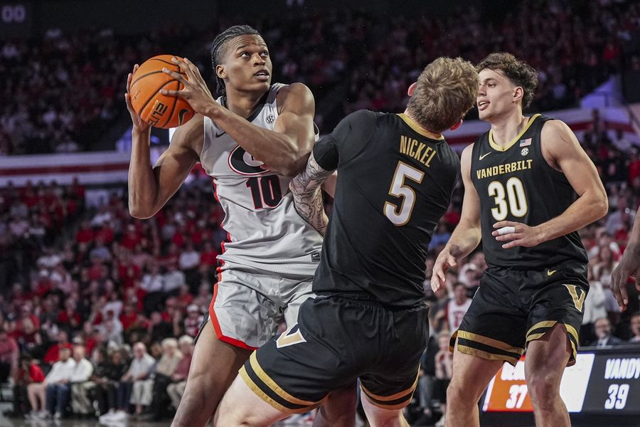 NCAA Basketball: Vanderbilt at Georgia