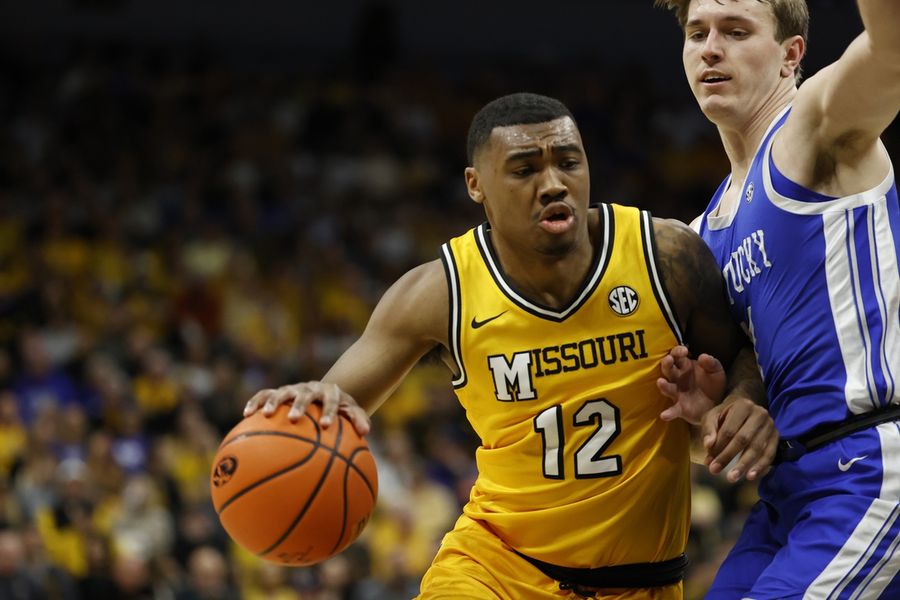 NCAA Basketball: Kentucky at Missouri