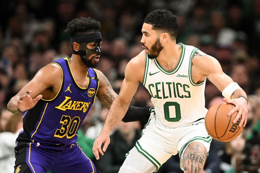 NBA: Los Angeles Lakers at Boston Celtics