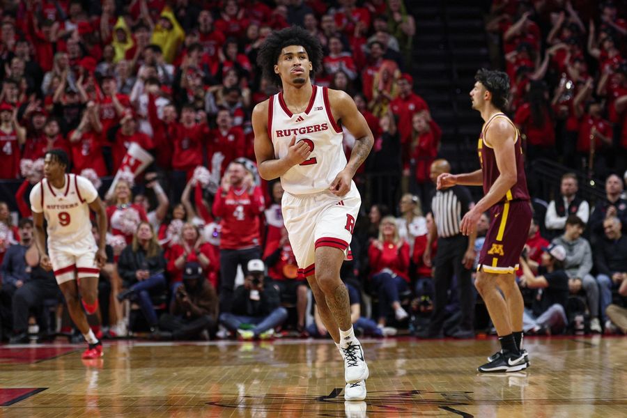 NCAA Basketball: Minnesota at Rutgers