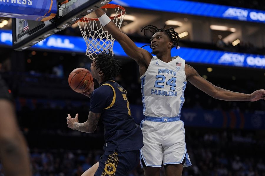NCAA Basketball: ACC Conference Tournament Second Round - North Carolina vs Notre Dame