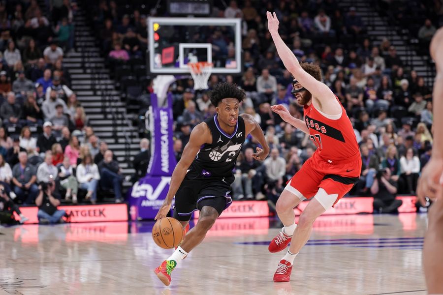 NBA: Toronto Raptors at Utah Jazz