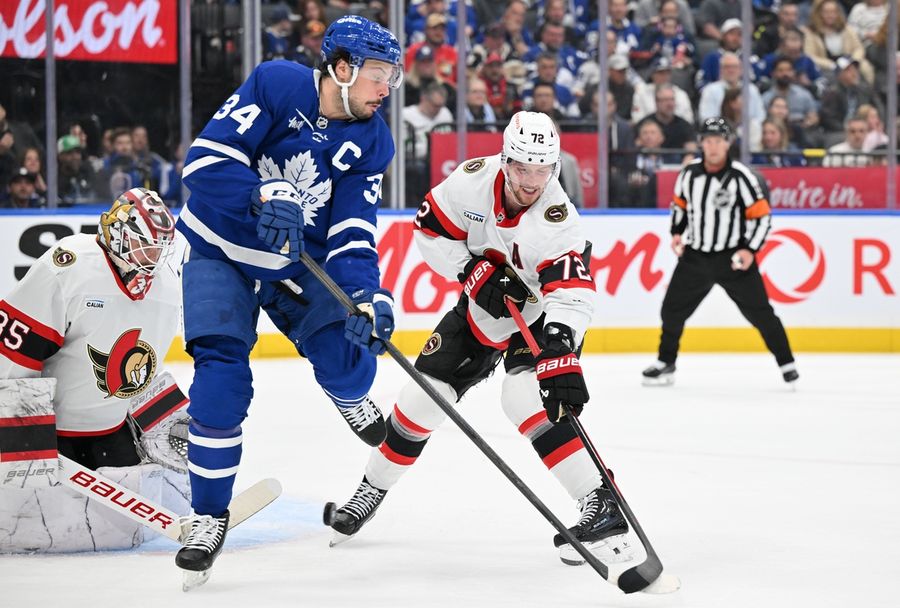 NHL: Ottawa Senators at Toronto Maple Leafs