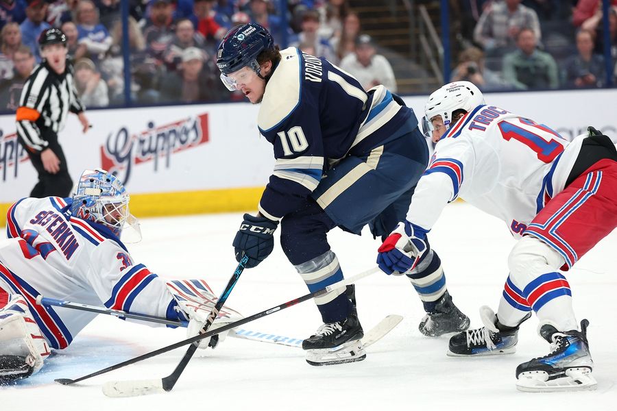 NHL: New York Rangers at Columbus Blue Jackets