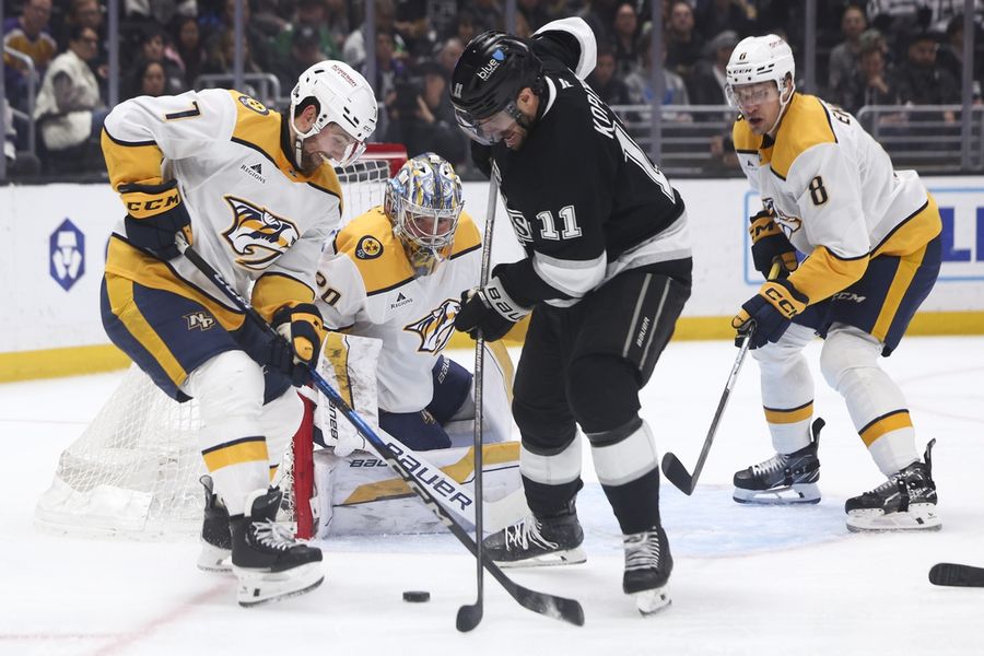 NHL: Nashville Predators at Los Angeles Kings