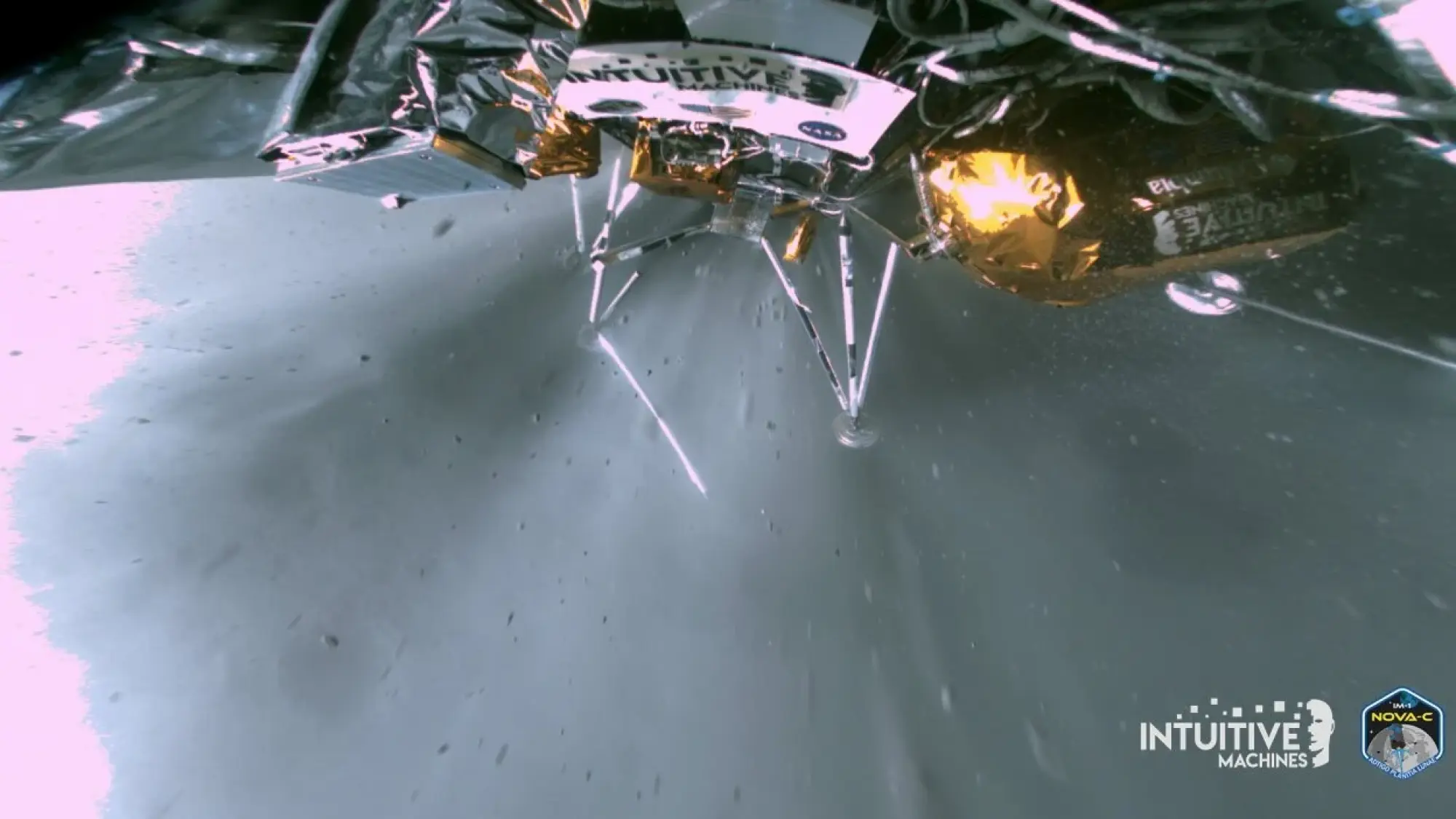 When Intuitive Machines' Odysseus lander touched down on the moon in 2024, landing gear had broken off from one of the robotic spacecraft's six struts.