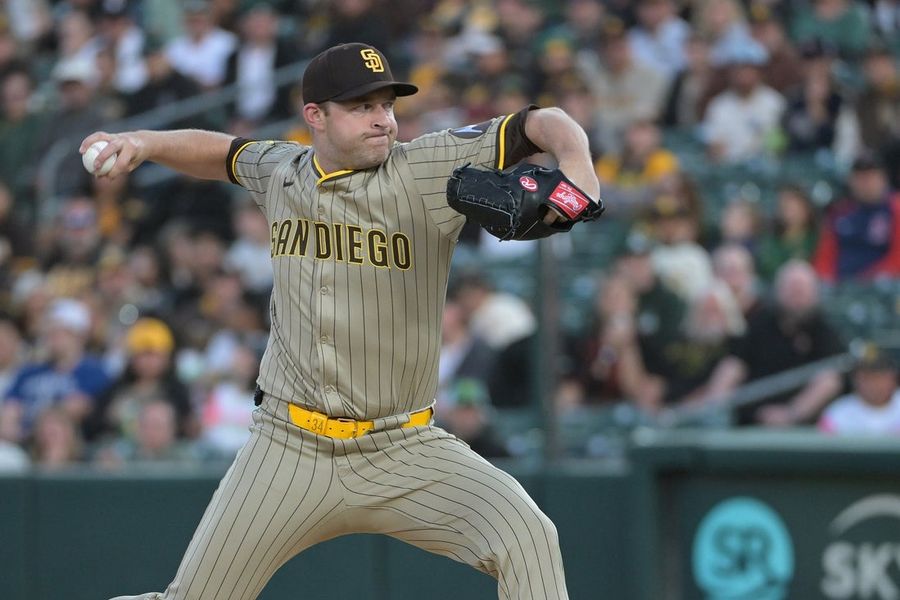 MLB: San Diego Padres at Athletics
