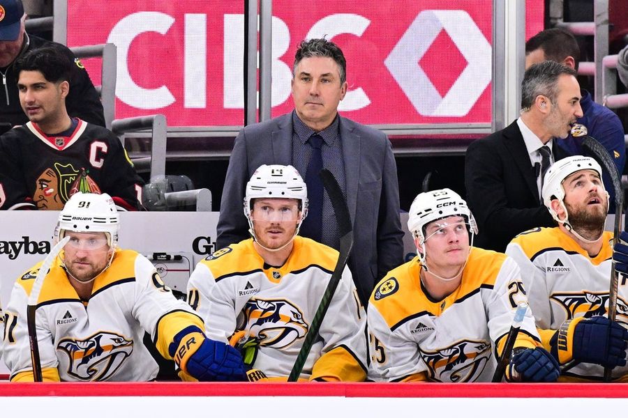 NHL: Nashville Predators at Chicago Blackhawks