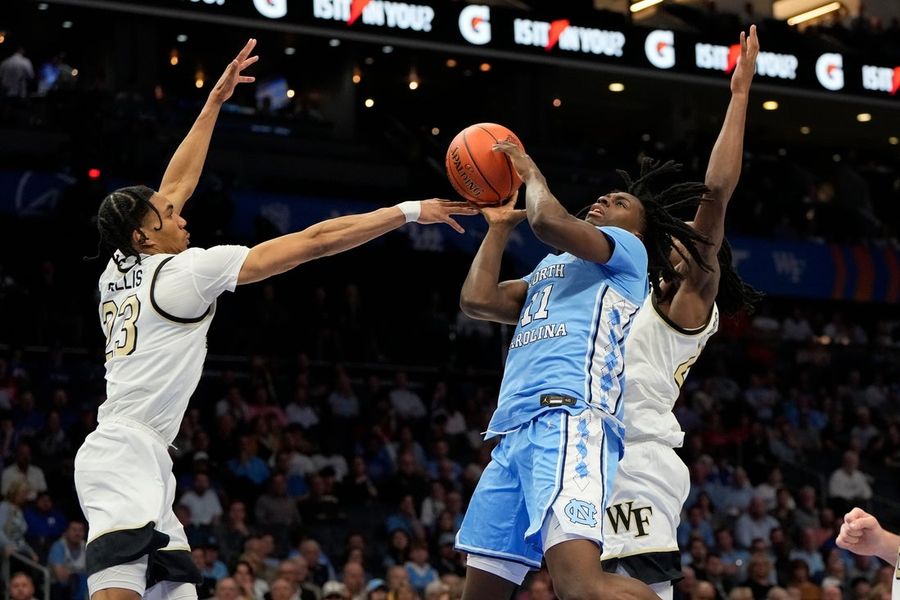NCAA Basketball: ACC Conference Tournament Quarterfinal - Wake Forest vs North Carolina