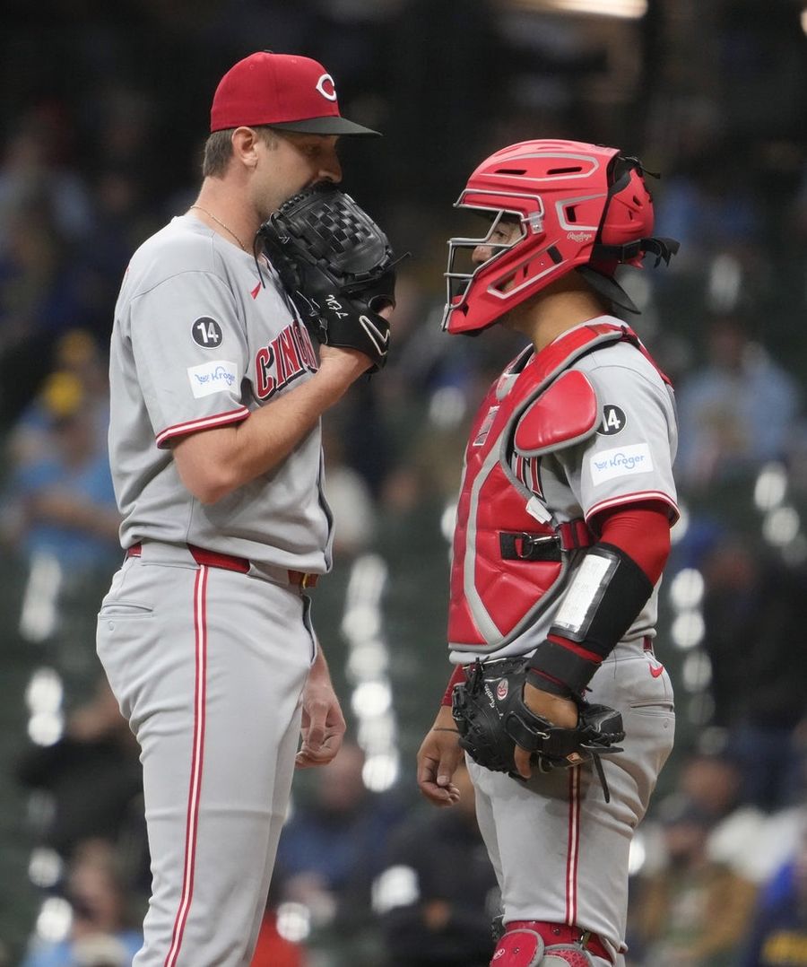 MLB: Cincinnati Reds at Milwaukee Brewers