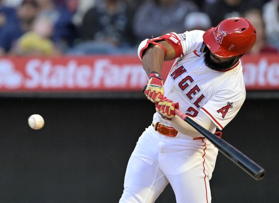MLB: Cleveland Guardians at Los Angeles Angels