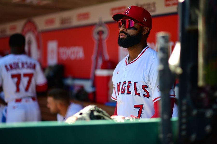 MLB: Cleveland Guardians at Los Angeles Angels