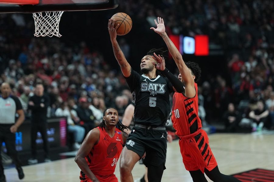 NBA: San Antonio Spurs at Portland Trail Blazers