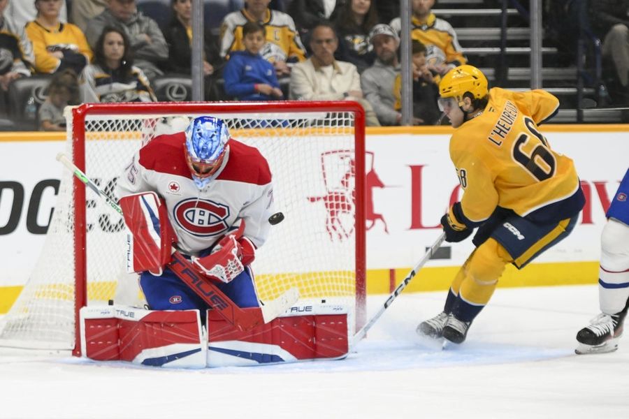 NHL: Montreal Canadiens at Nashville Predators