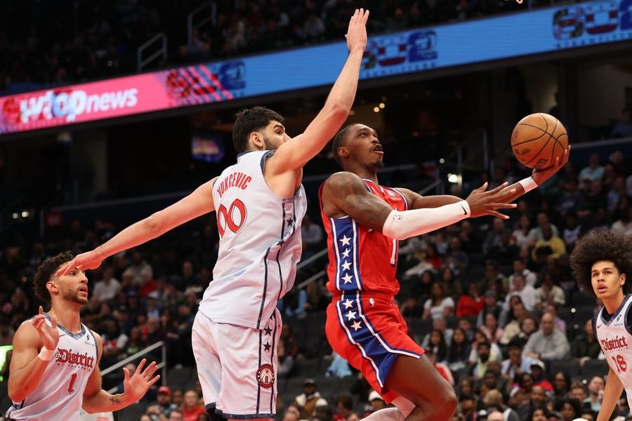 NBA: Philadelphia 76ers at Washington Wizards