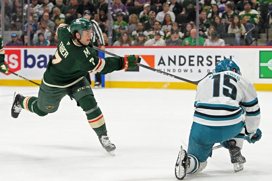NHL: San Jose Sharks at Minnesota Wild