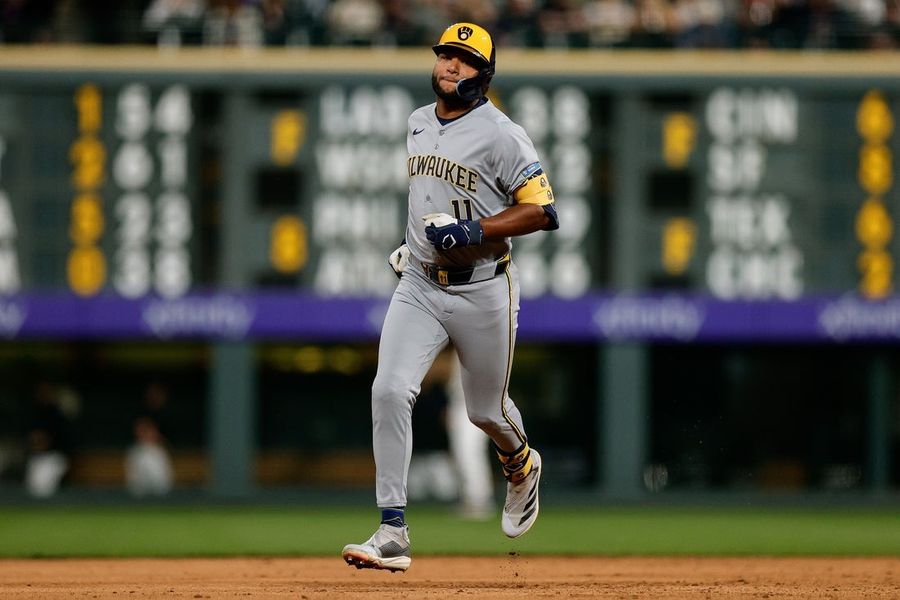MLB: Milwaukee Brewers at Colorado Rockies