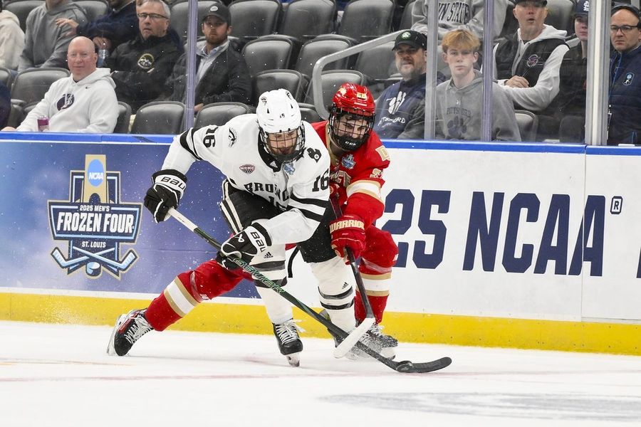 NCAA Hockey: Frozen Four-Semifinals-Game One-Western Michigan vs Denver