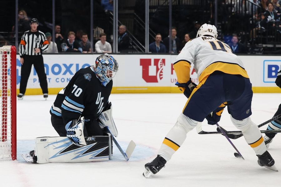 NHL: Nashville Predators at Utah