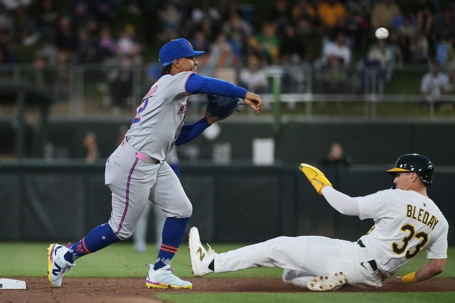 MLB: New York Mets at Athletics