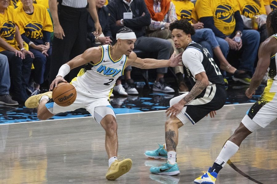 NBA: Playoffs-Milwaukee Bucks at Indiana Pacers