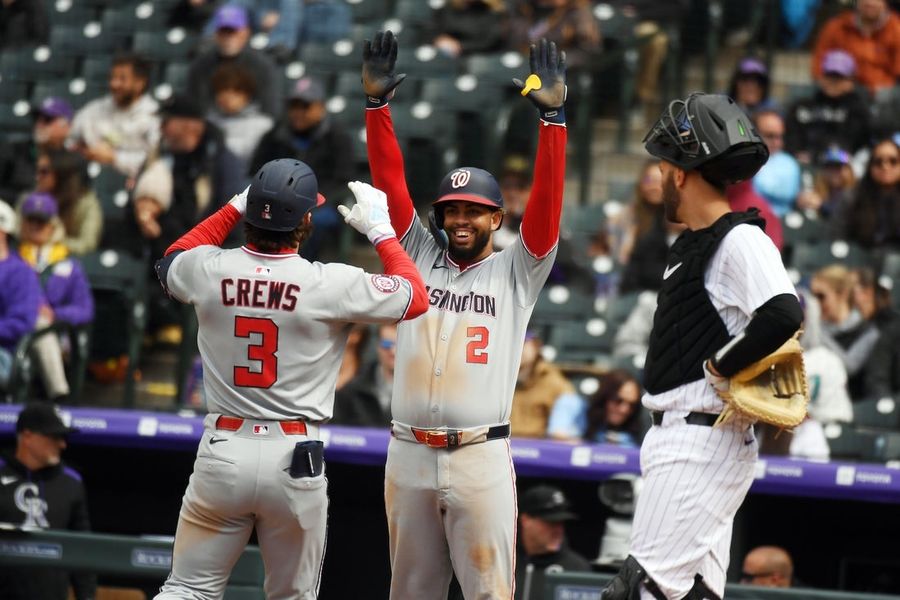 MLB: Washington Nationals at Colorado Rockies