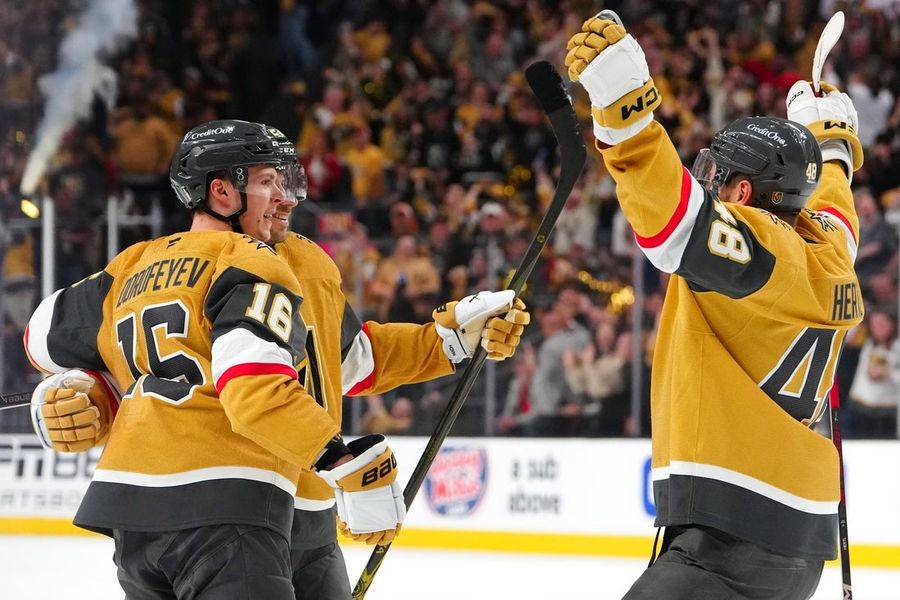NHL: Stanley Cup Playoffs-Minnesota Wild at Vegas Golden Knights
