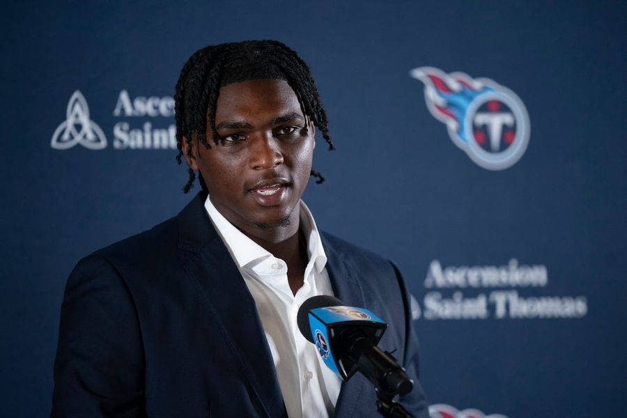 NFL: Tennessee Titans-Cameron Ward Press Conference
