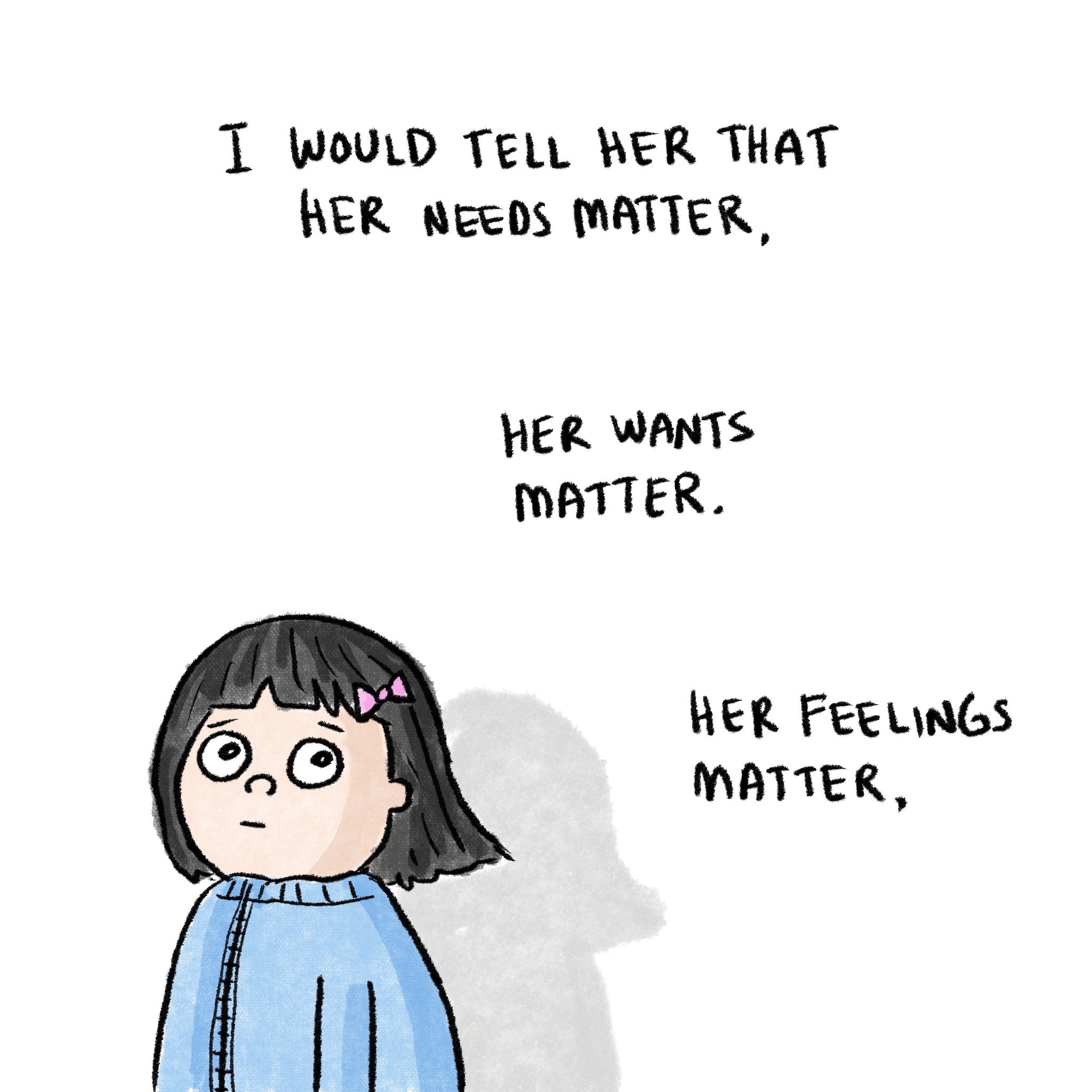 What I would say to my younger self