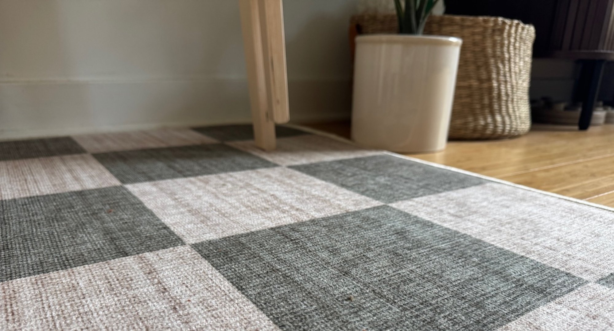 up-close view of Tumble rug surface
