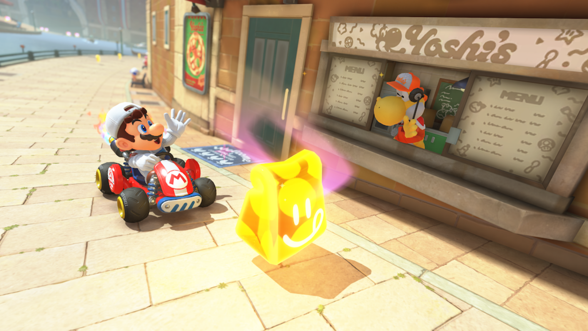 a screenshot from mario kart world