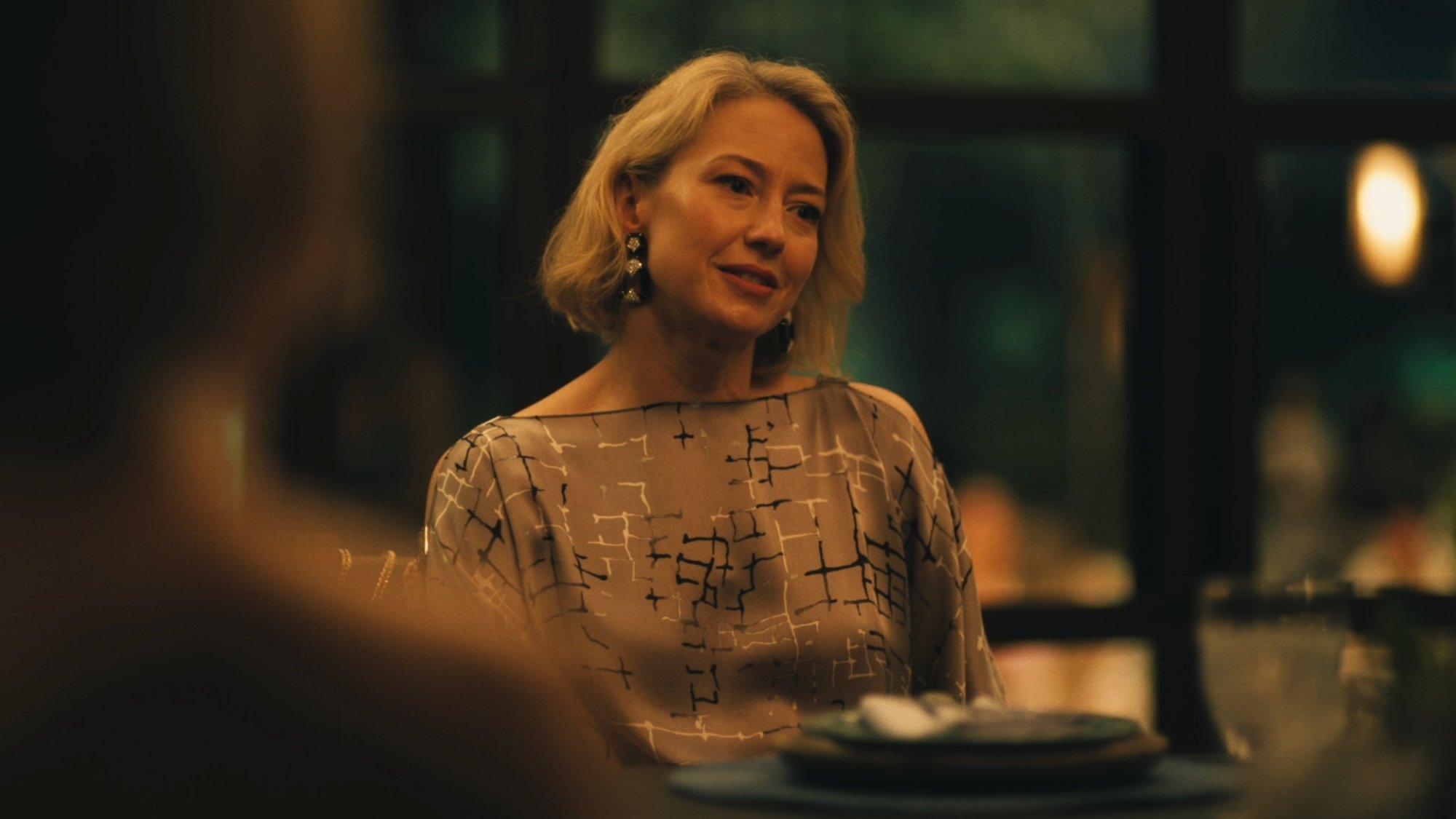 Carrie Coon in "The White Lotus."