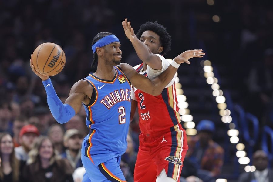 NBA: New Orleans Pelicans at Oklahoma City Thunder