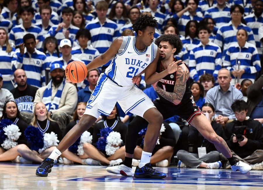 NCAA Basketball: Louisville at Duke