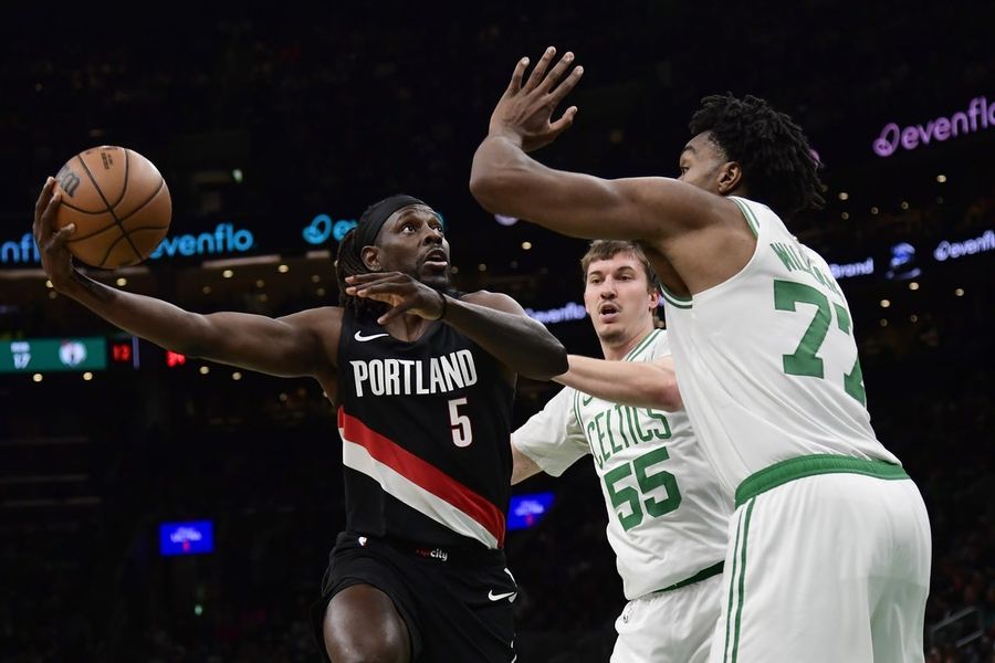 NBA: Portland Trail Blazers at Boston Celtics
