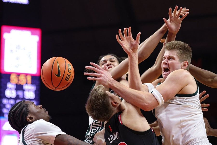 NCAA Basketball: Michigan State at Rutgers
