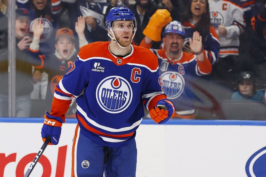 NHL: San Jose Sharks at Edmonton Oilers