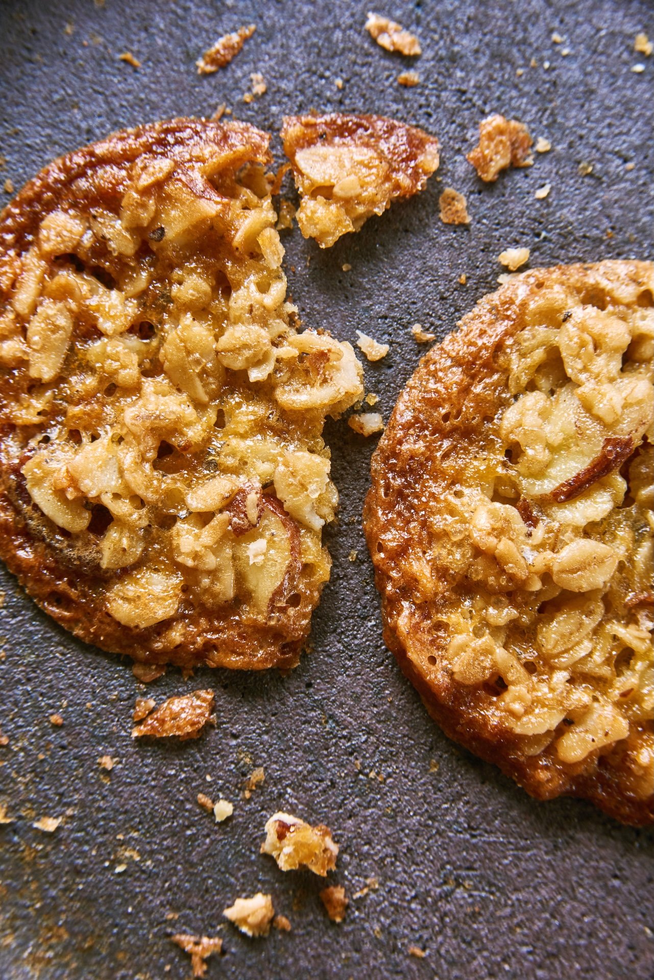 Oat Lace Cookies easy recipe