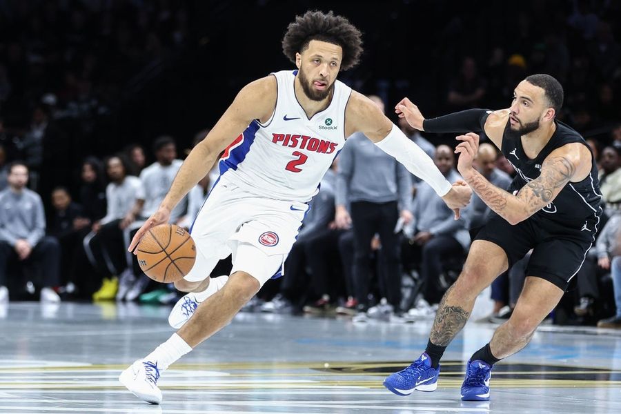 NBA: Detroit Pistons at Brooklyn Nets