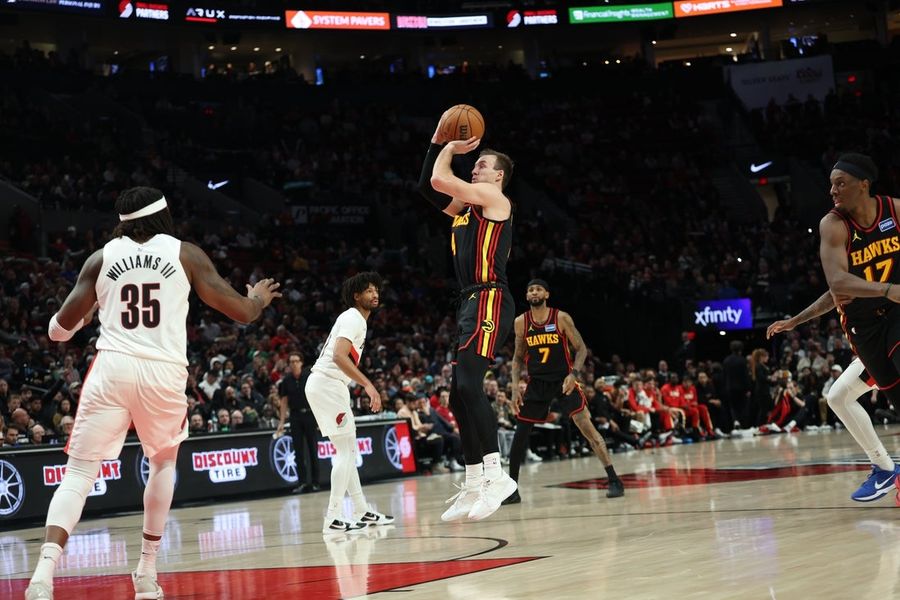 NBA: Atlanta Hawks at Portland Trail Blazers