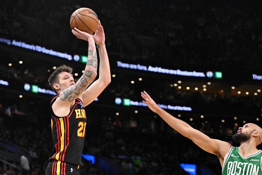 NBA: Atlanta Hawks at Boston Celtics