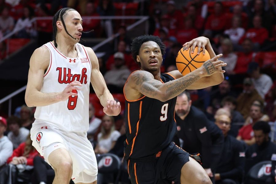 NCAA Basketball: Oklahoma State at Utah