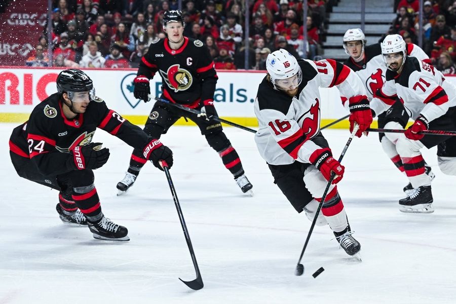 NHL: New Jersey Devils at Ottawa Senators