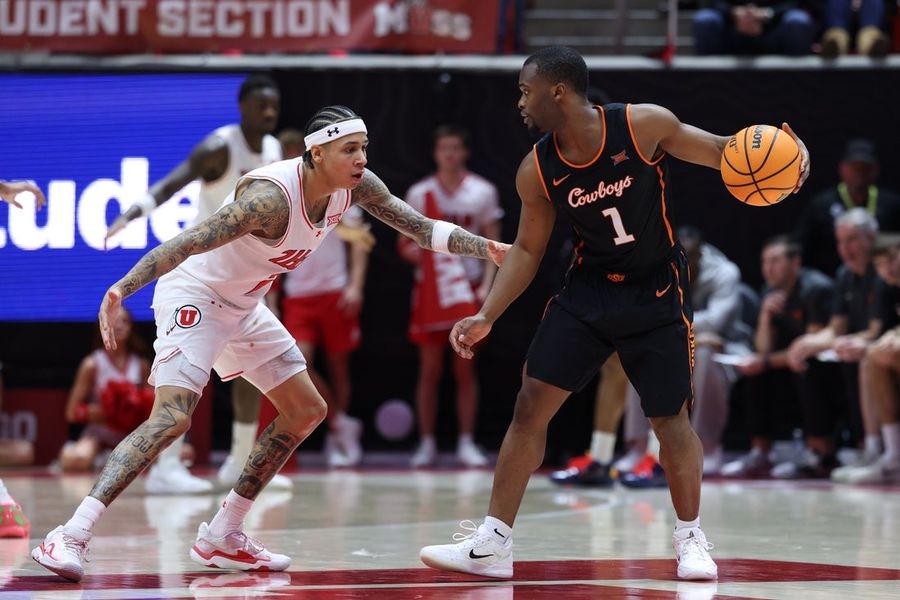 NCAA Basketball: Oklahoma State at Utah