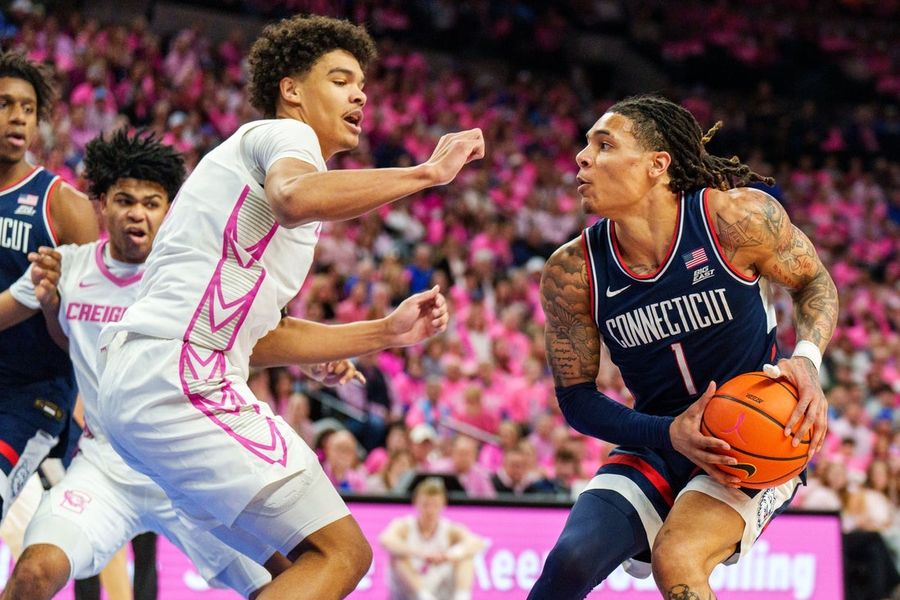 NCAA Basketball: Connecticut at Creighton