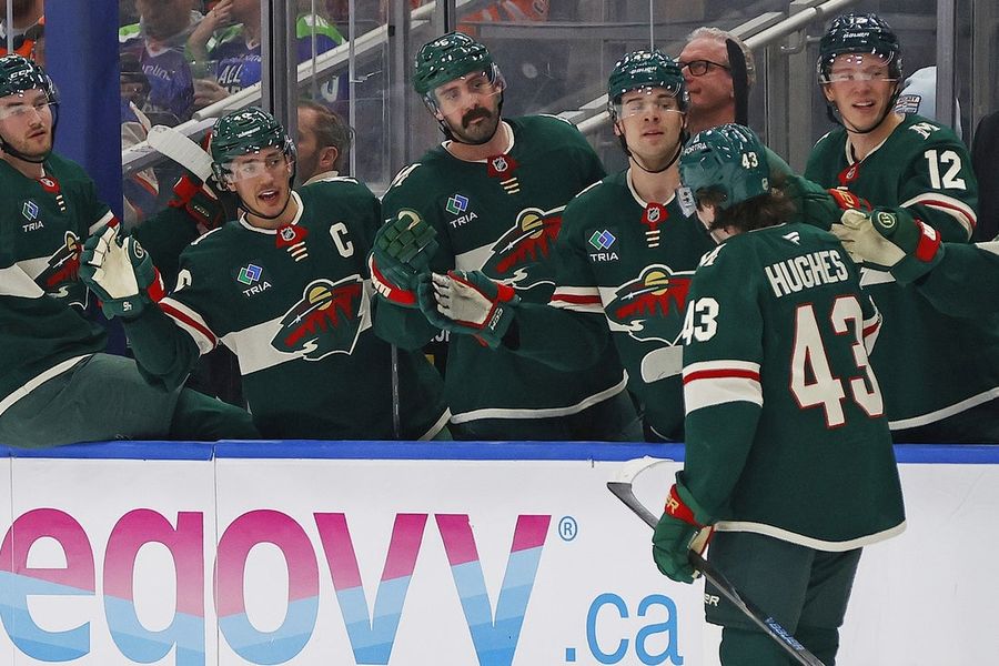 NHL: Minnesota Wild at Edmonton Oilers