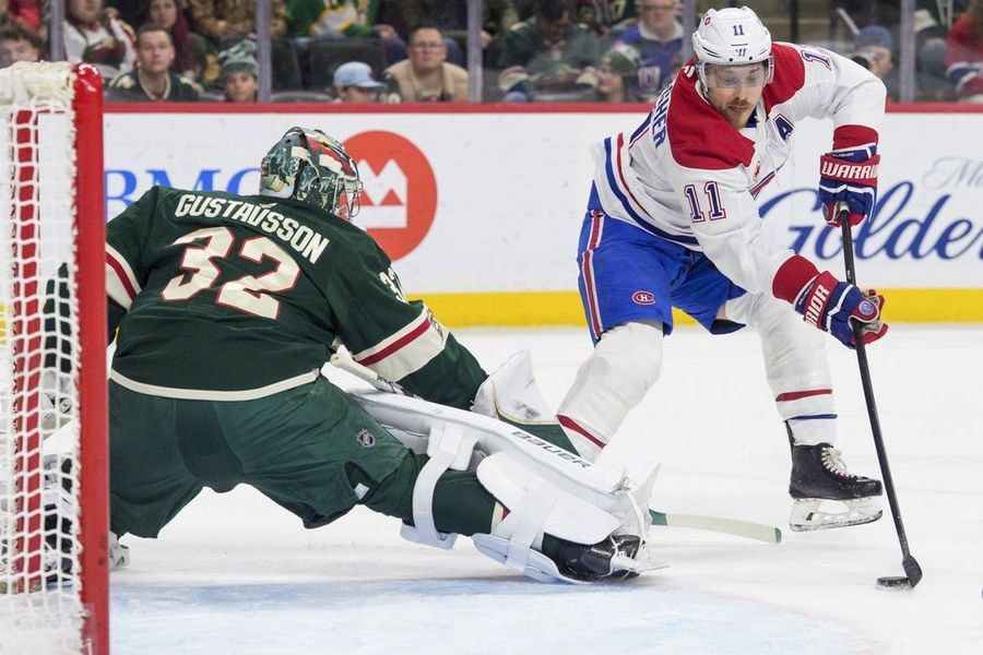 NHL: Montreal Canadiens at Minnesota Wild